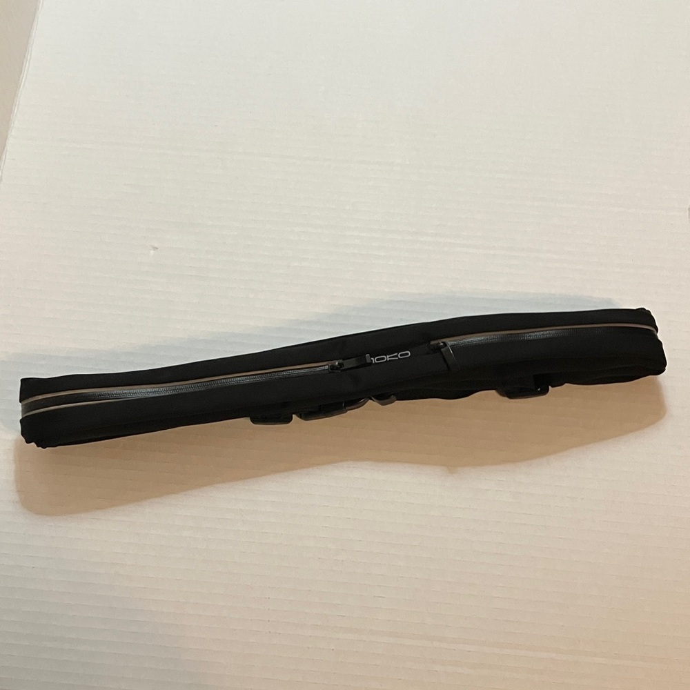 MOKO Black Accessory Money Belt- running trails  travel